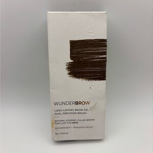 Wunderbrow Brow Gel with Dual Precision Brush - Brown